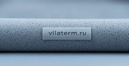 Уплотнительный жгут Вилатерм из вспененного полиэтилена: крупный план материала